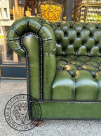 Classic Chesterfield 3-Seater Sofa (Tufted Seat)