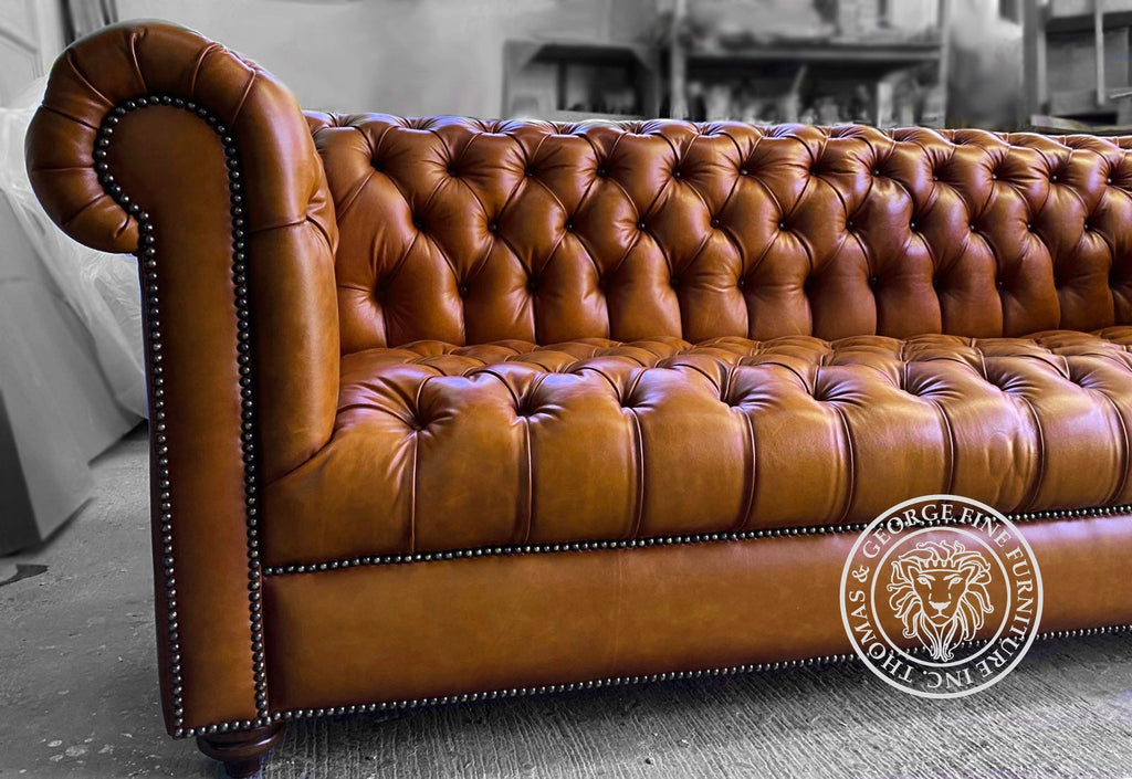 Classic Chesterfield Sofa with Tufted Seat 3 Seater thomas-george-gallery