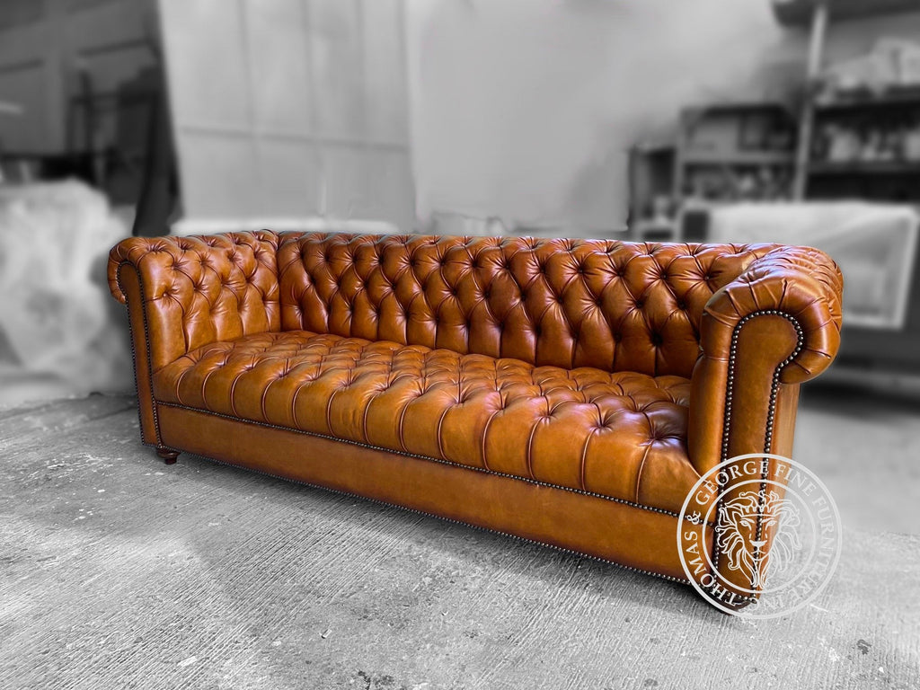 Classic Chesterfield Sofa with Tufted Seat 3 Seater thomas-george-gallery