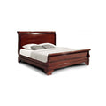 Classic Mahogany Sleigh Bed QS thomas-george-gallery