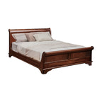 Classic Mahogany Sleigh Bed QS thomas-george-gallery