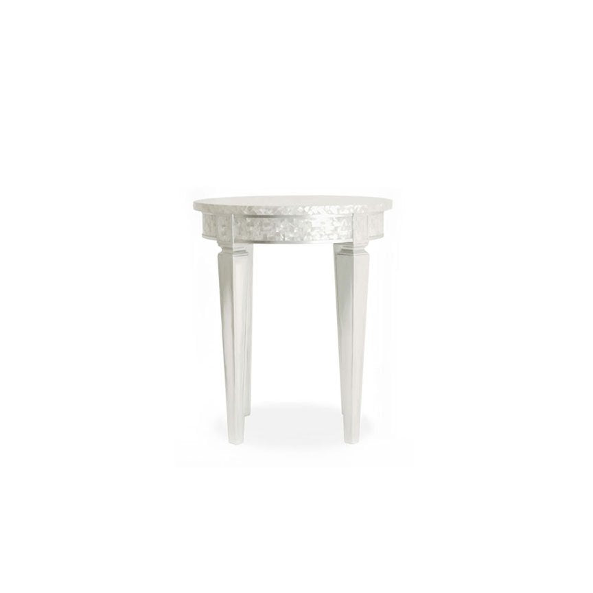 Conchi Circular End Table thomas-george-gallery