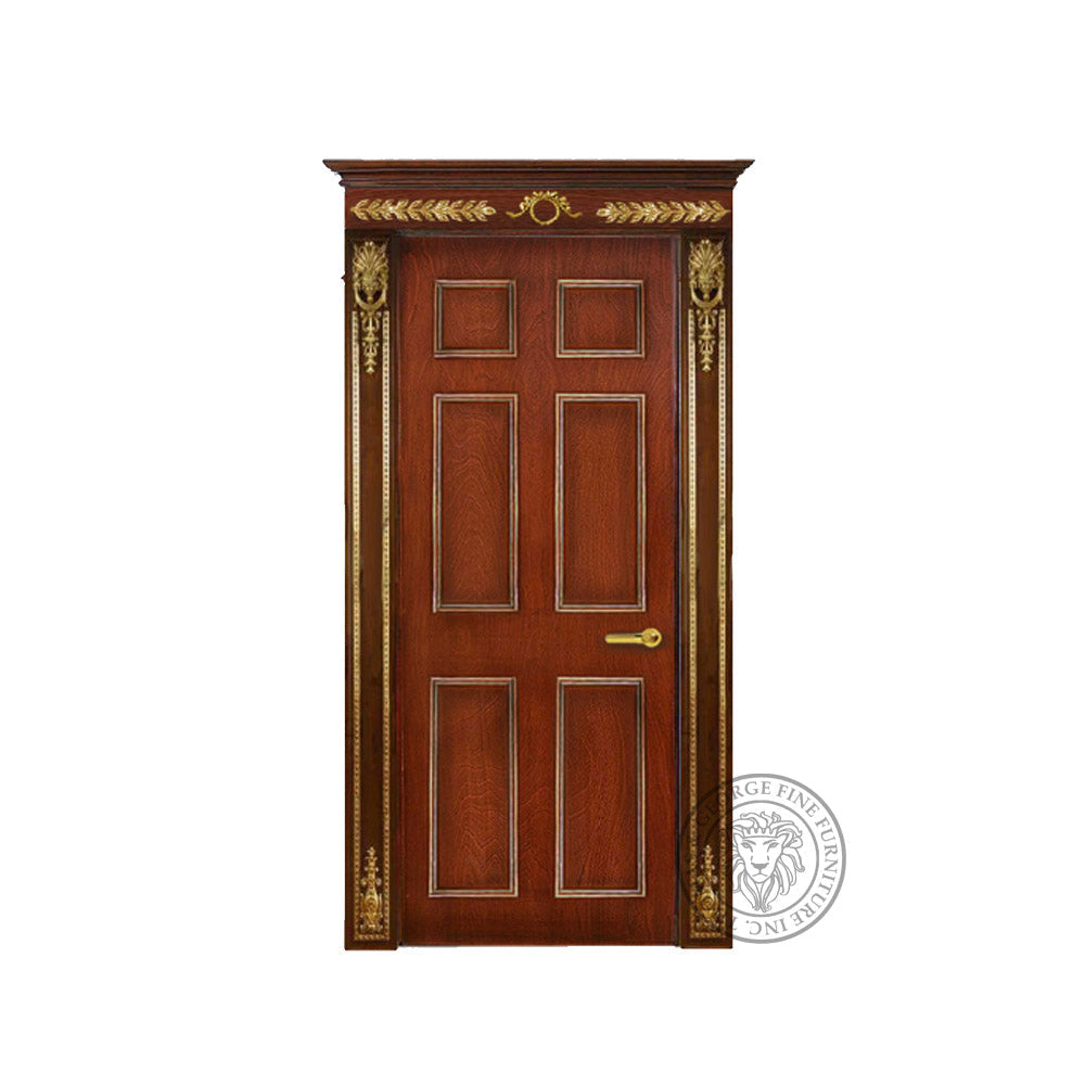 Custom Mahogany Cabinets, Doors and Wall Paneling thomas-george-gallery