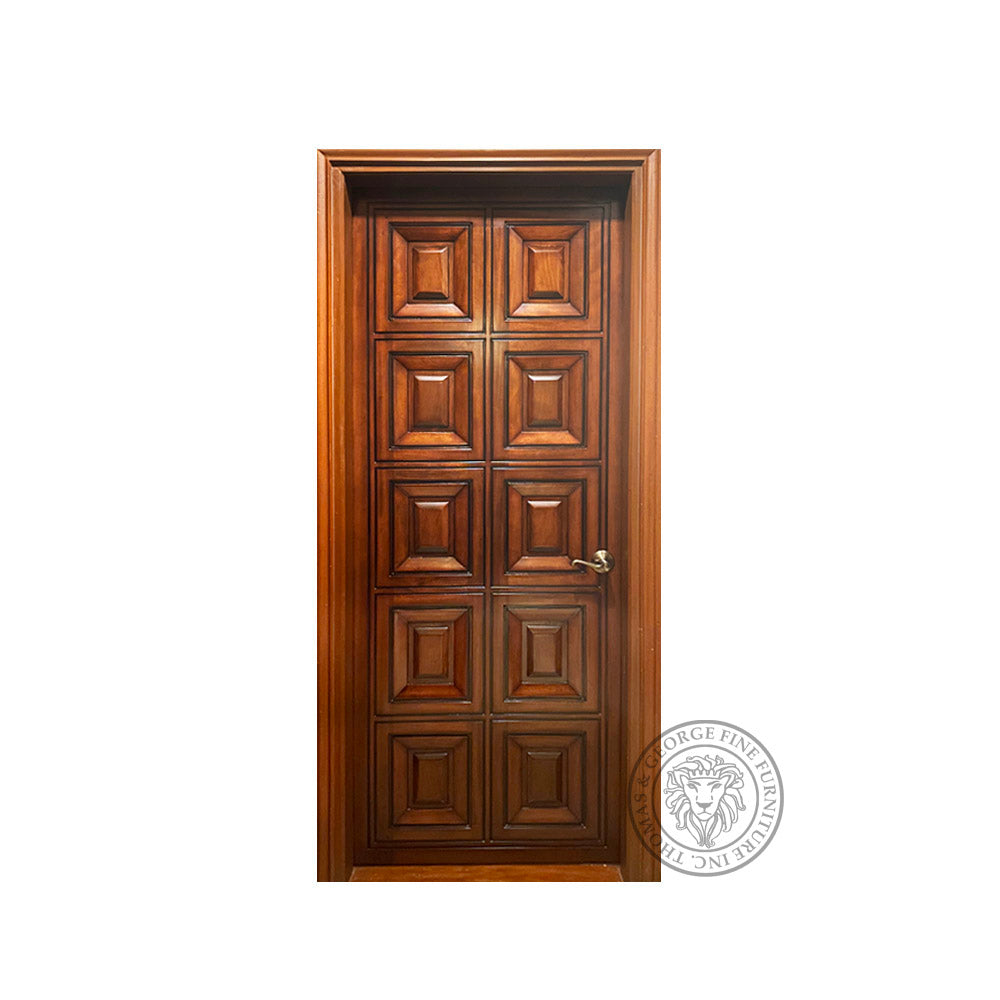 Custom Mahogany Cabinets, Doors and Wall Paneling thomas-george-gallery