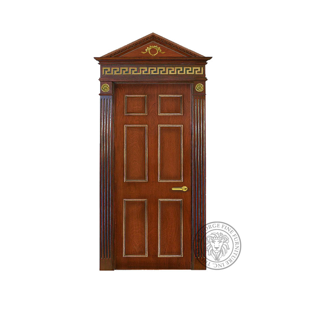 Custom Mahogany Cabinets, Doors and Wall Paneling thomas-george-gallery