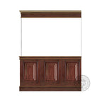 Custom Mahogany Cabinets, Doors and Wall Paneling thomas-george-gallery