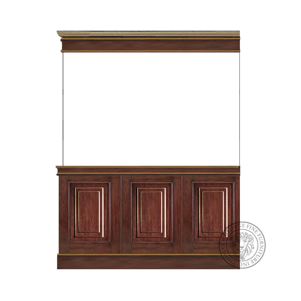 Custom Mahogany Cabinets, Doors and Wall Paneling thomas-george-gallery