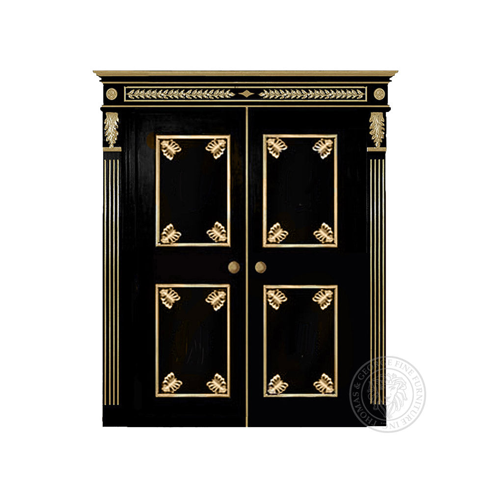 Custom Mahogany Cabinets, Doors and Wall Paneling thomas-george-gallery