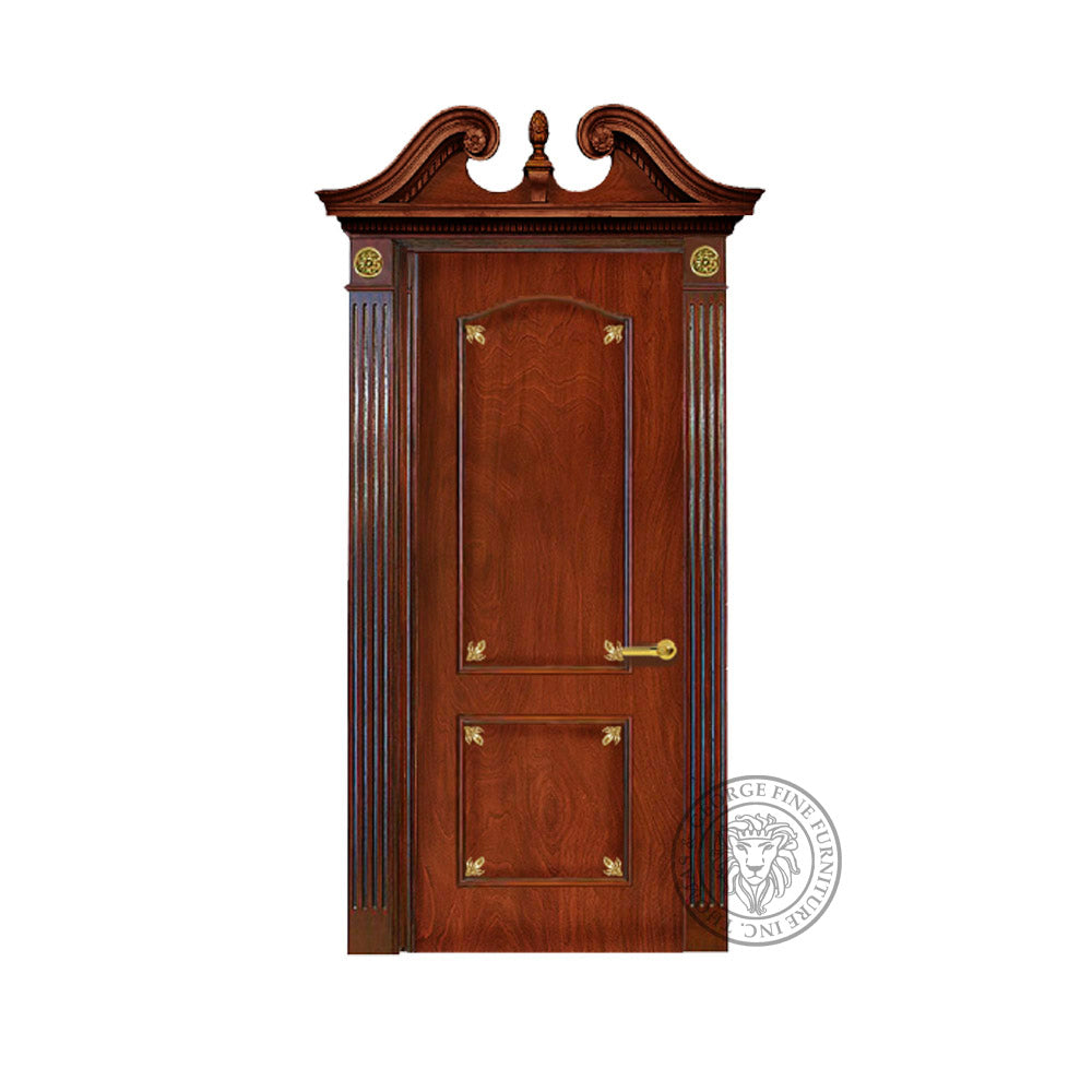 Custom Mahogany Cabinets, Doors and Wall Paneling thomas-george-gallery