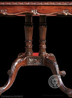 Double Pedestal Birdcage Dining Table thomas-george-gallery
