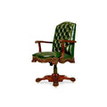 English Chippendale Executive Swivel Armchair 948 thomas-george-gallery