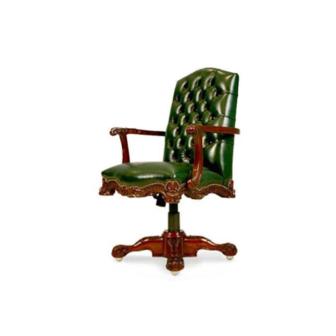 English Chippendale Executive Swivel Armchair 948 thomas-george-gallery