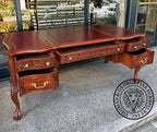 English Chippendale Fretwork Writing Table thomas-george-gallery