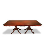 English Chippendale Pedestal Dining Table thomas-george-gallery
