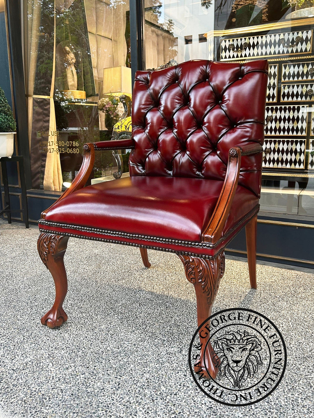 Gainsborough Library Arm Chair thomas-george-gallery
