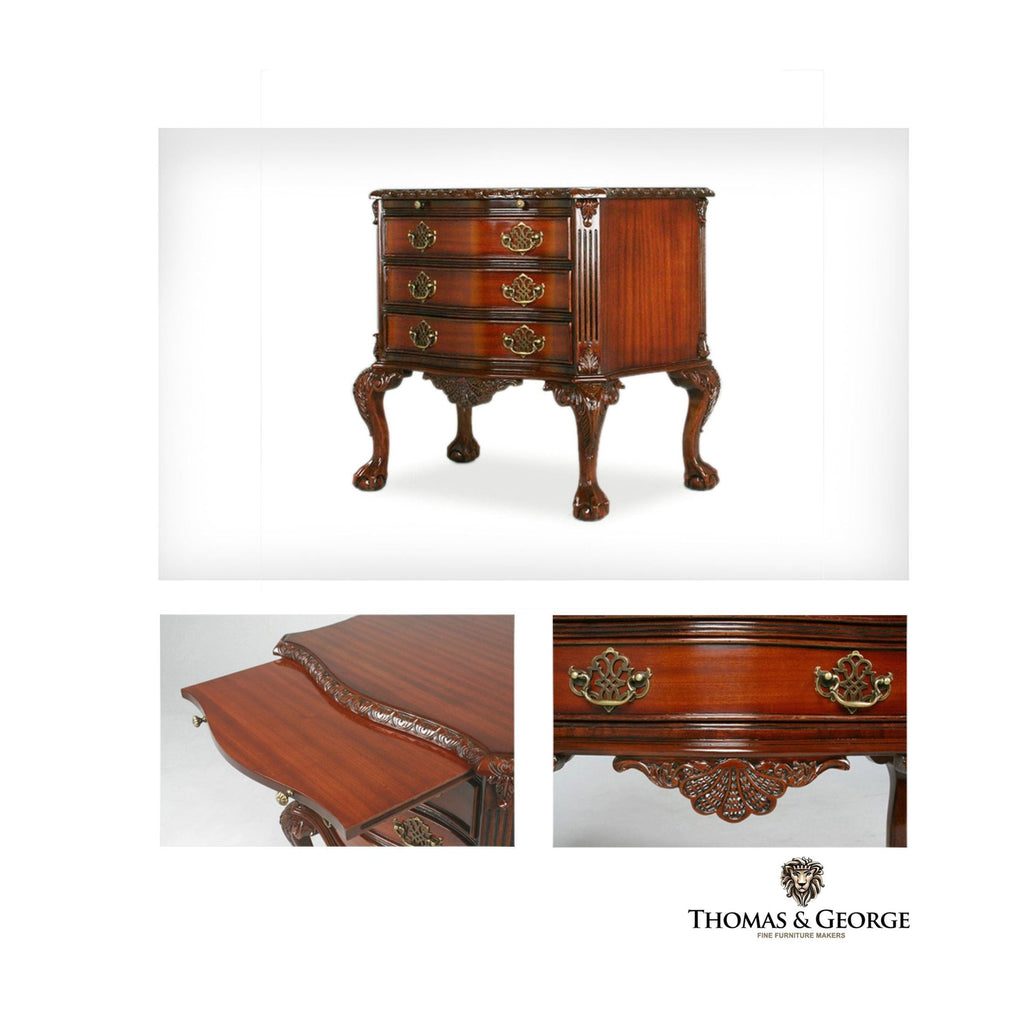 George II 3-Drawer Bedside Chest thomas-george-gallery