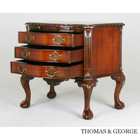 George II 3-Drawer Bedside Chest thomas-george-gallery