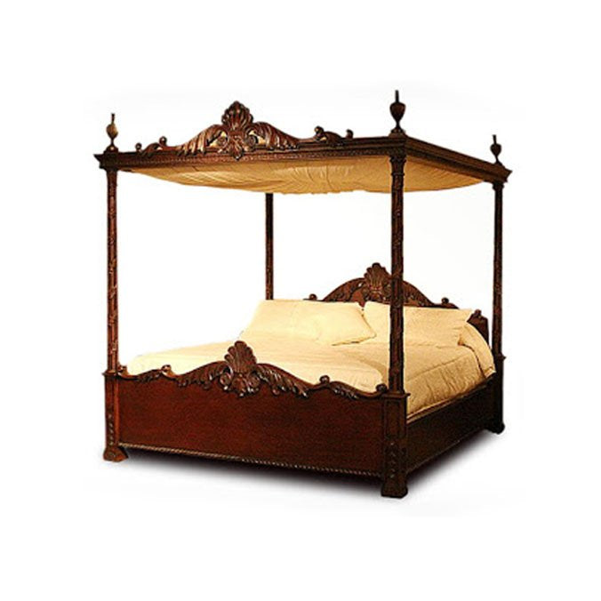 George II 4-Poster Canopy Bed QS thomas-george-gallery