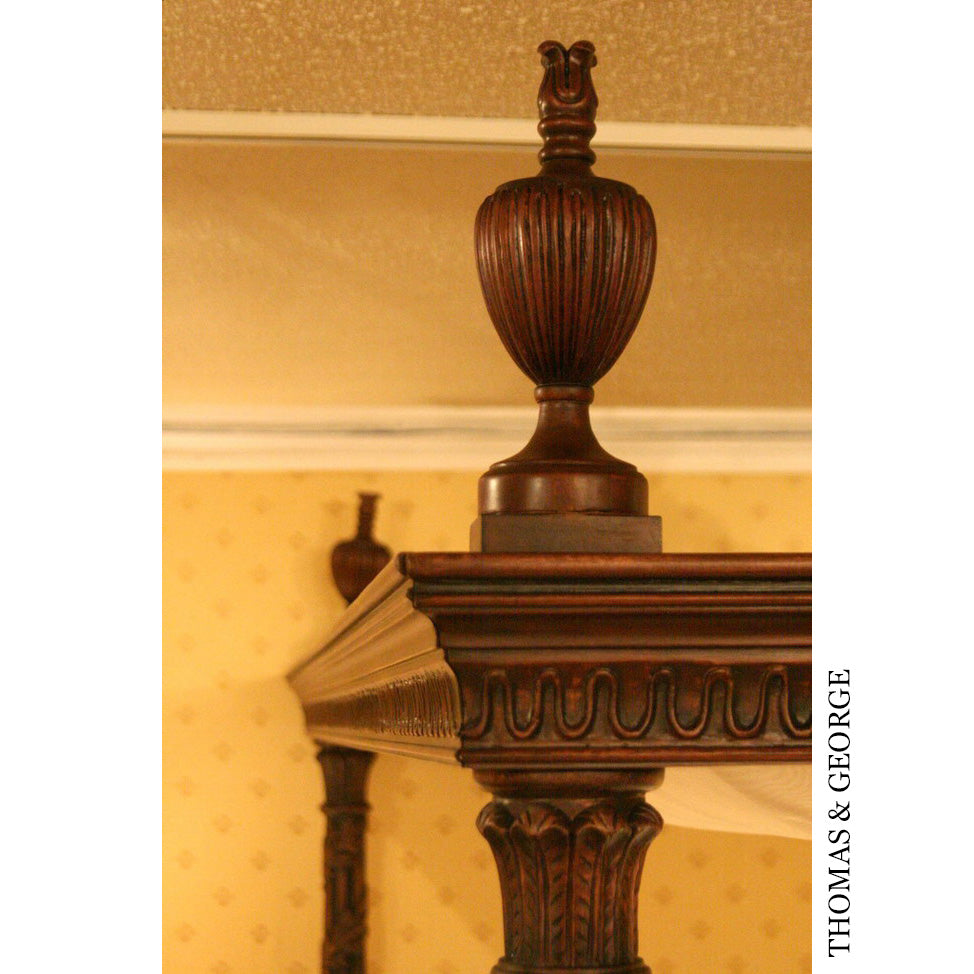 George II 4-Poster Canopy Bed QS thomas-george-gallery