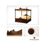 George II 4-Poster Canopy Bed QS thomas-george-gallery