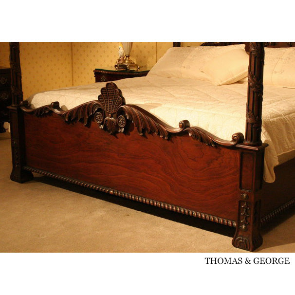 George II 4-Poster Canopy Bed QS thomas-george-gallery