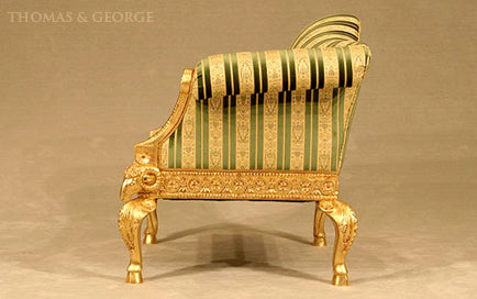 George II Ram's Head 3-Seater Sofa thomas-george-gallery