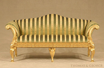 George II Ram's Head 3-Seater Sofa thomas-george-gallery