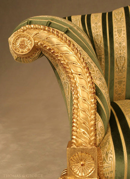 George II Ram's Head 3-Seater Sofa thomas-george-gallery