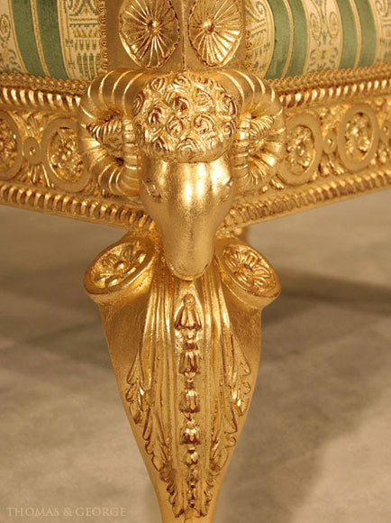 George II Ram's Head 3-Seater Sofa thomas-george-gallery