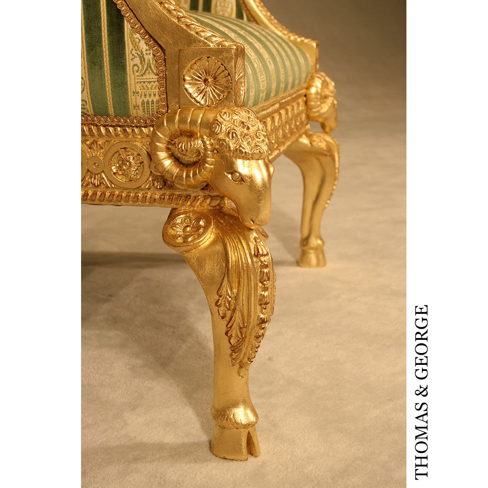 George II Ram's Head Arm Chair thomas-george-gallery