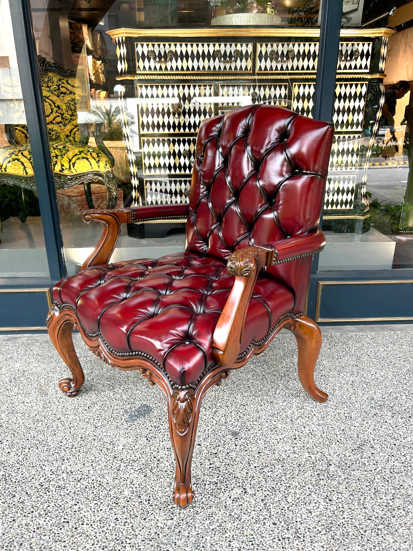 George II 137 Library Armchair
