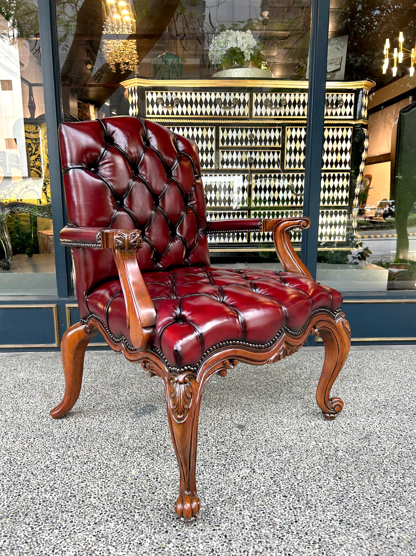George II 137 Library Armchair