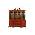 Georgian China Cabinet 2 Door 4 Drawer thomas-george-gallery