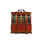 Georgian China Cabinet 2 Door 4 Drawer thomas-george-gallery