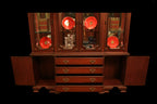 Georgian China Cabinet 2 Door 4 Drawer thomas-george-gallery