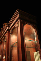 Georgian China Cabinet 2 Door 4 Drawer thomas-george-gallery