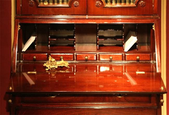 Georgian Secretary Bureau Book Case thomas-george-gallery