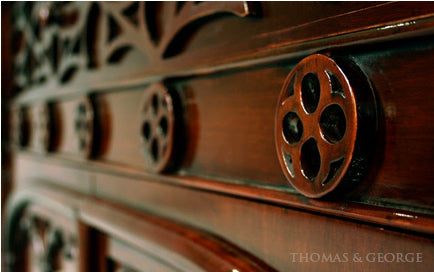 Gothic 4-Door China Cabinet thomas-george-gallery