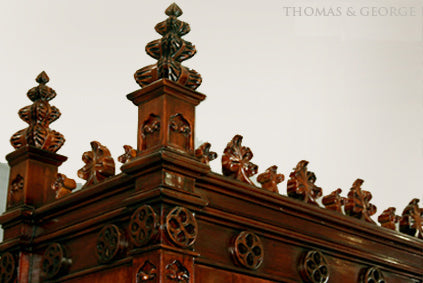 Gothic 4-Door China Cabinet thomas-george-gallery