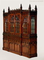 Gothic 4-Door China Cabinet thomas-george-gallery