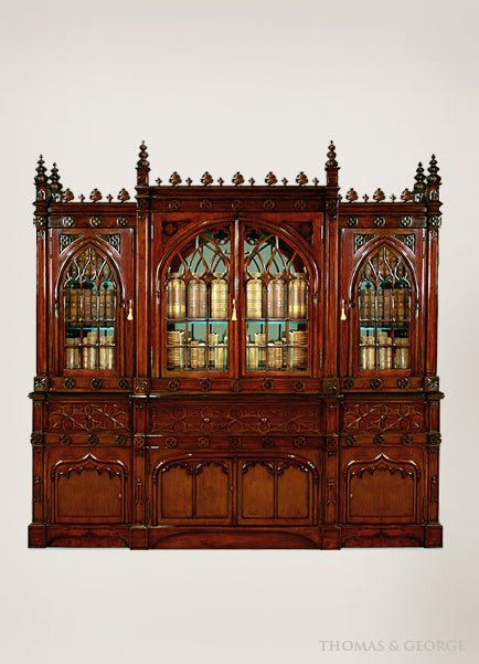 Gothic 4-Door China Cabinet thomas-george-gallery