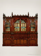 Gothic 4-Door China Cabinet thomas-george-gallery