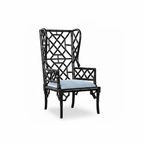 Chinoise Chippendale Wing Chair