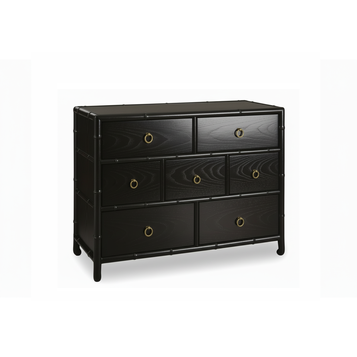 Chinoise Bamboo Chest (7-Drawer)