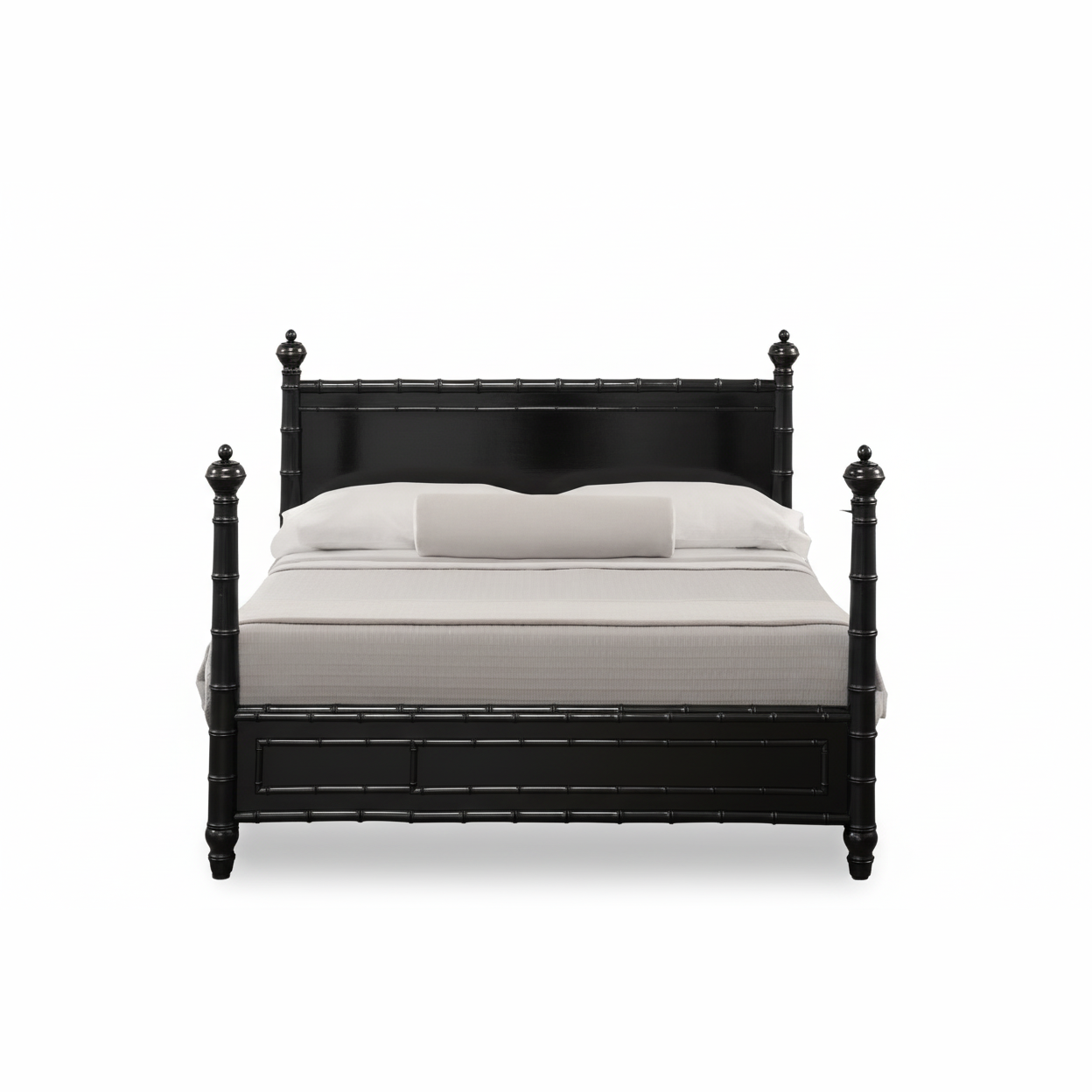 Chippendale 4-Poster Bamboo Style Bed