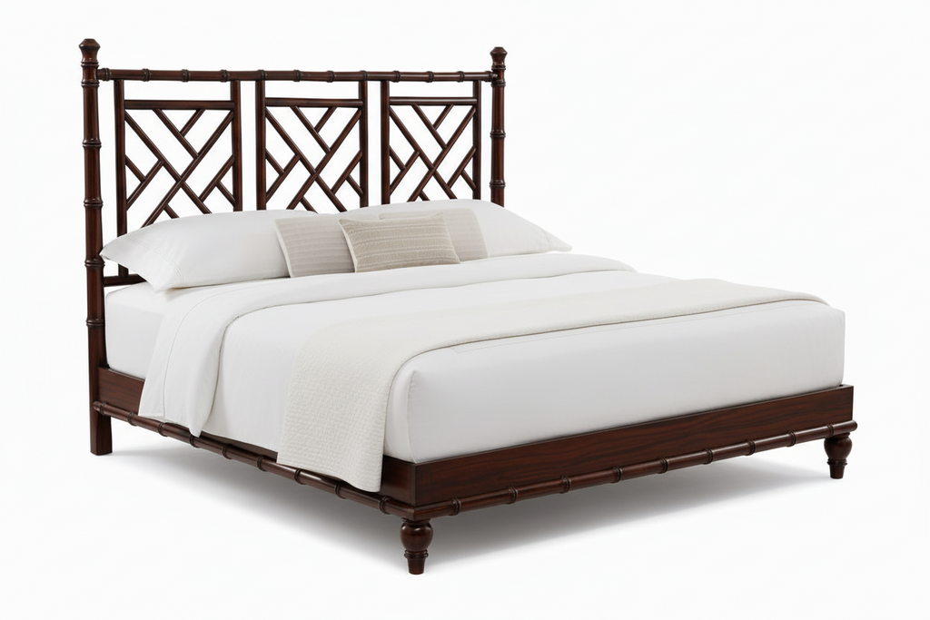 Jie Chippendale Bamboo Bed