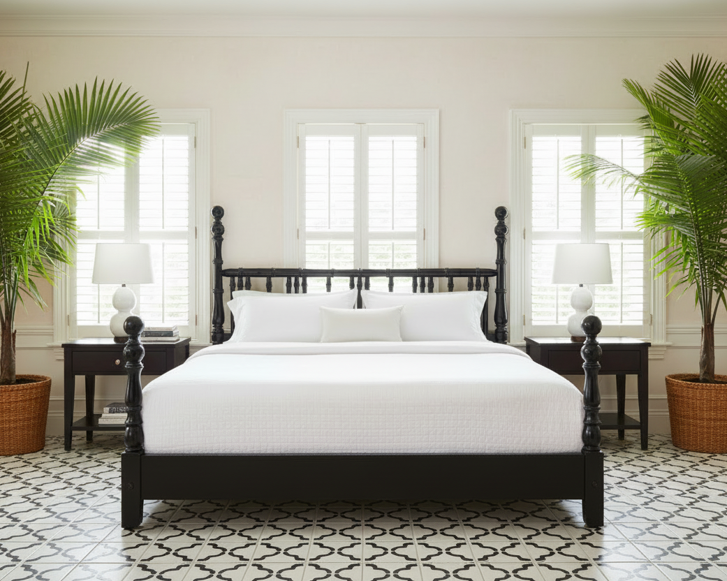 Ambrose Bamboo Post Bed