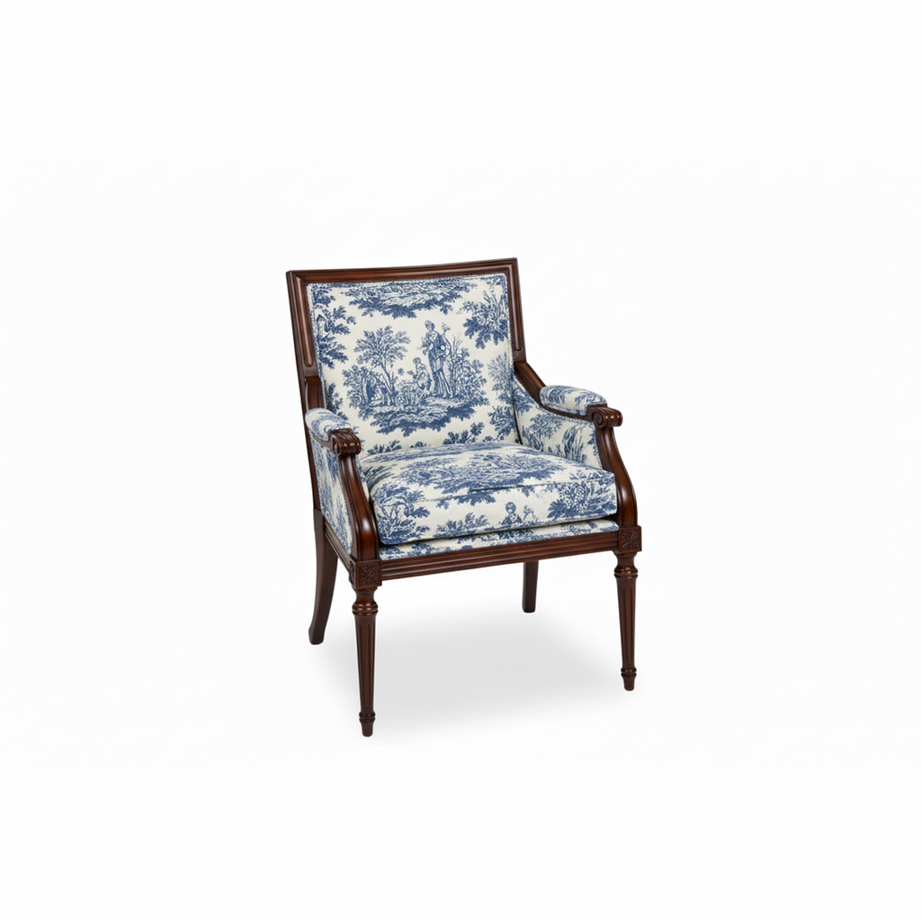 Monique French Club Chair