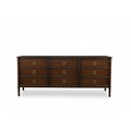 Chinoise Bamboo Horizontal Chest (9-Drawer)