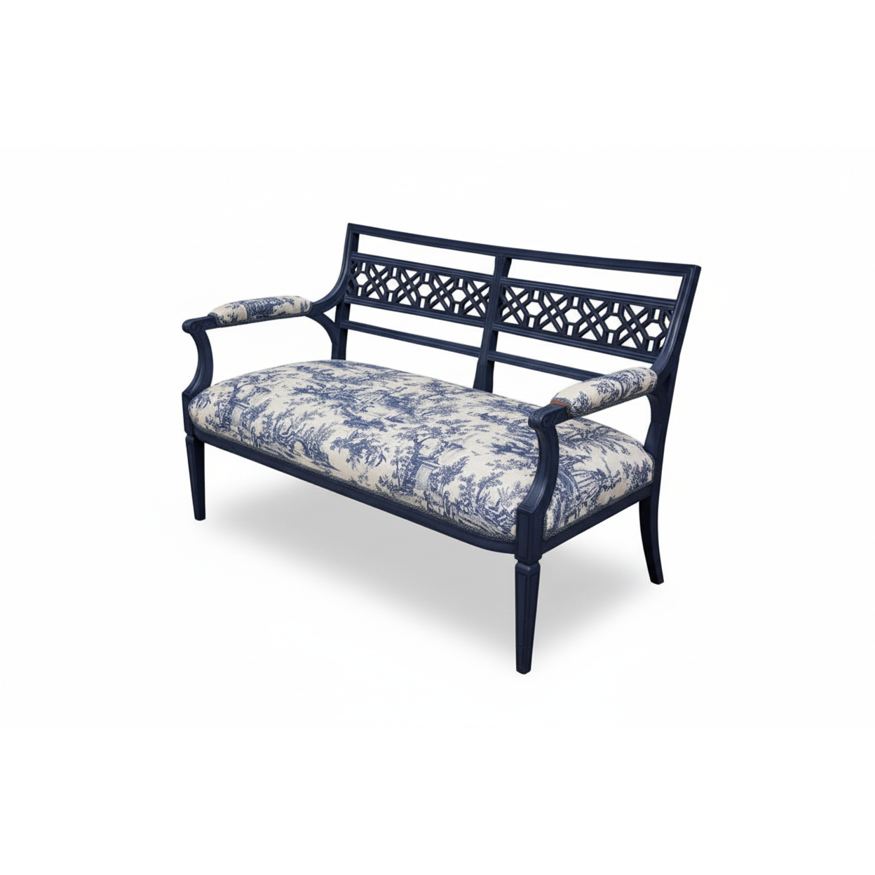 Keyia Fretwork Setee | Bench